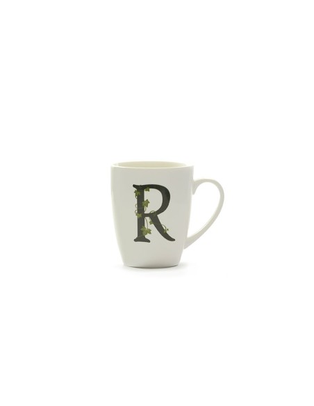 La Porcellana Bianca-Atupertu Mug Lettera R Cc 380 Gb 380 Cm Gift Box