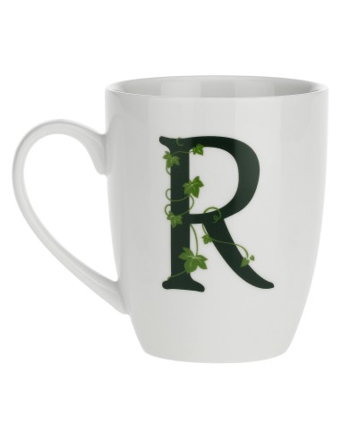 La Porcellana Bianca-Atupertu Mug Lettera R Cc 380 Gb 380 Cm Gift Box