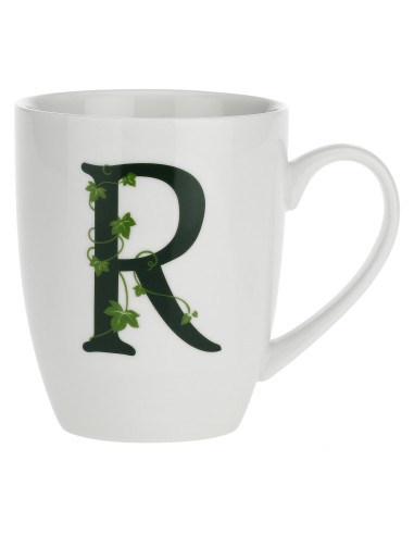 La Porcellana Bianca-Atupertu Mug Lettera R Cc 380 Gb 380 Cm Gift Box