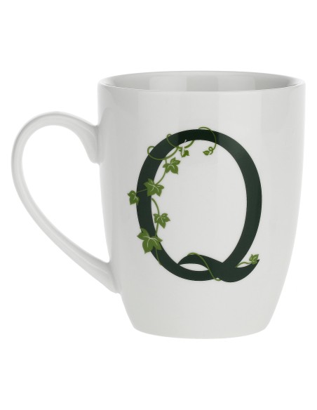 La Porcellana Bianca-Atupertu Mug Lettera Q Cc 380 Gb 380 Cm Gift Box