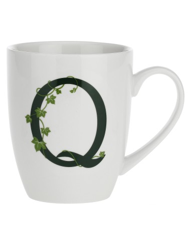 La Porcellana Bianca-Atupertu Mug Lettera Q Cc 380 Gb 380 Cm Gift Box