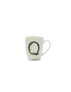 La Porcellana Bianca-Atupertu Mug Lettera Q Cc 380 Gb 380 Cm Gift Box