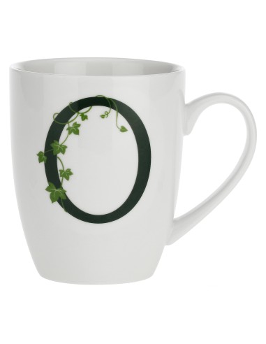 La Porcellana Bianca-Atupertu Mug Lettera O Cc 380 Gb 380 Cm Gift Box