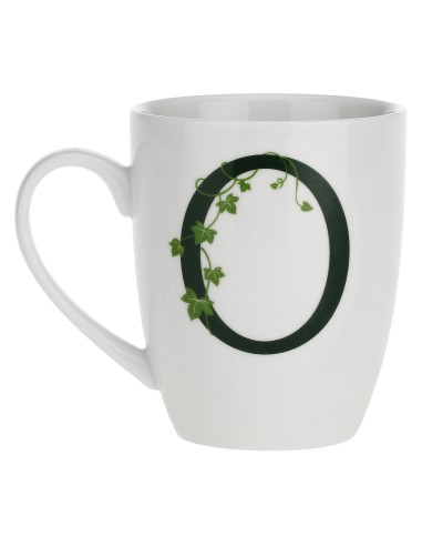 La Porcellana Bianca-Atupertu Mug Lettera O Cc 380 Gb 380 Cm Gift Box
