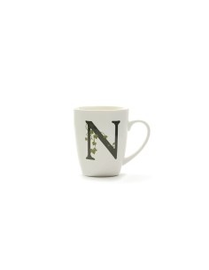 La Porcellana Bianca-Atupertu Mug Lettera N Cc 380 Gb 380 Cm Gift Box