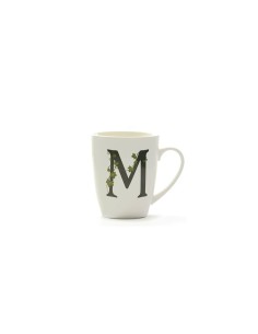 La Porcellana Bianca-Atupertu Mug Lettera M Cc 380 Gb 380 Cm Gift Box