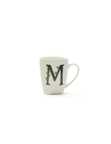 La Porcellana Bianca-Atupertu Mug Lettera M Cc 380 Gb 380 Cm Gift Box