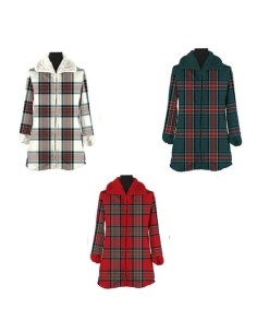 Daunex - Vestaglia  disegno Tartan