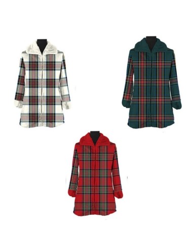 Daunex - Vestaglia  disegno Tartan