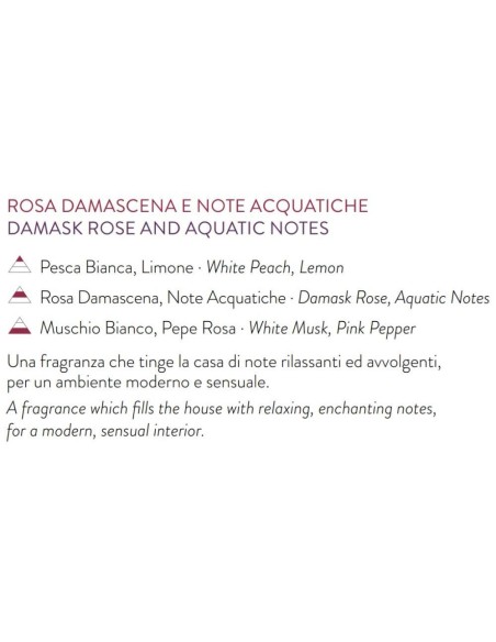 L'Oca Nera - Refill ml 500 Rosa Damascena e Note acquatiche