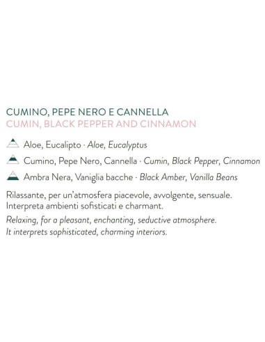 L'Oca Nera - Refill ml 500  Cumino, Pepe nero e Cannella