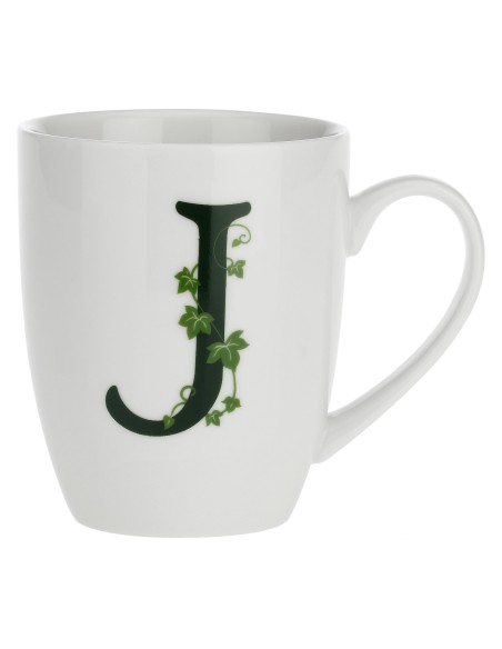 La Porcellana Bianca-Atupertu Mug Lettera J Cc 380 Gb 380 Cm Gift Box