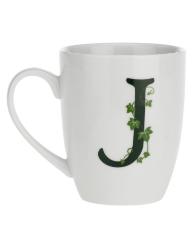 La Porcellana Bianca-Atupertu Mug Lettera J Cc 380 Gb 380 Cm Gift Box