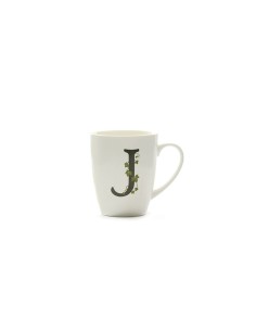 La Porcellana Bianca-Atupertu Mug Lettera J Cc 380 Gb 380 Cm Gift Box