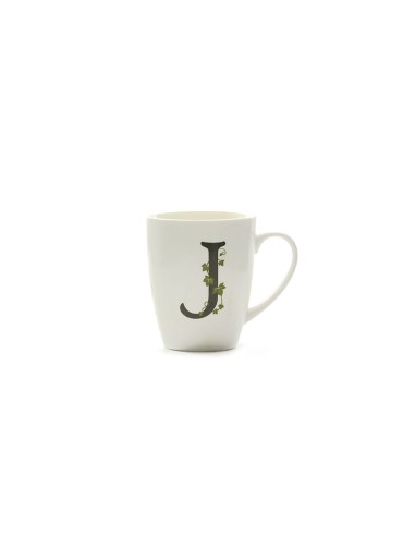 La Porcellana Bianca-Atupertu Mug Lettera J Cc 380 Gb 380 Cm Gift Box
