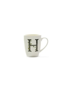 La Porcellana Bianca-Atupertu Mug Lettera H Cc 380 Gb 380 Cm Gift Box 2