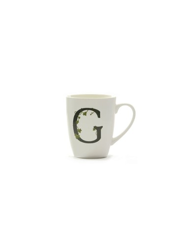 La Porcellana Bianca-Atupertu Mug Lettera G Cc 380 Gb 380 Cm Gift Box