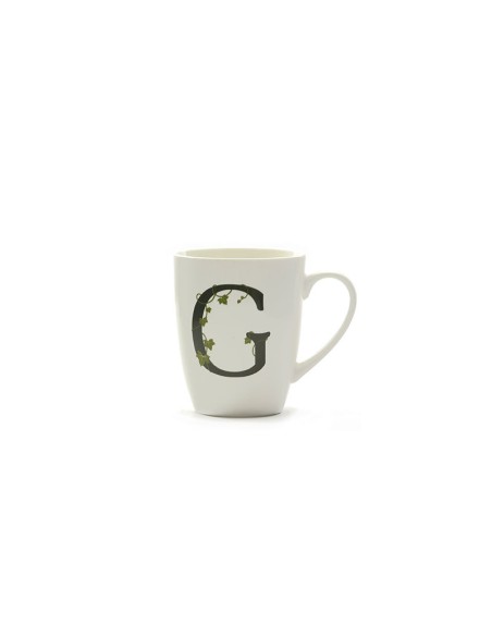 La Porcellana Bianca-Atupertu Mug Lettera G Cc 380 Gb 380 Cm Gift Box