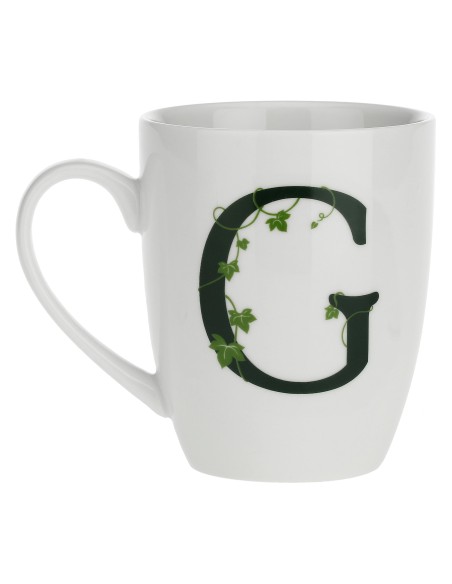 La Porcellana Bianca-Atupertu Mug Lettera G Cc 380 Gb 380 Cm Gift Box