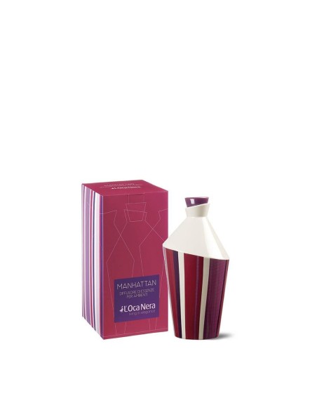 L'Oca Nera - Diffusore di essenze Manhattan con bastoncini e shopper