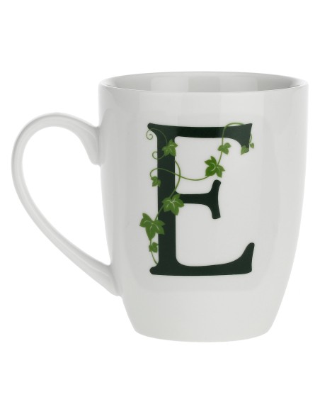 La Porcellana Bianca-Atupertu Mug Lettera E Cc 380 Gb 380 Cm Gift Box