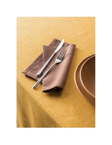 L'Oca Nera - Senape - Tovaglia Antimacchia cm 155 x 180 · 6 posti