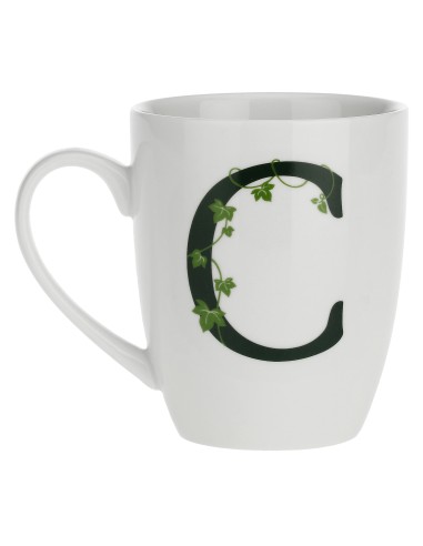La Porcellana Bianca-Atupertu Mug Lettera C Cc 380 Gb 380 Cm Gift Box