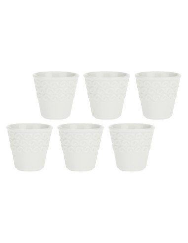 La Porcellana Bianca-Momenti Bicchierino Caffe Cc 75 75 Cm