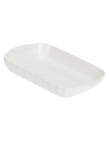 La Porcellana Bianca-Pieve Teglia Rettangolare Cm 32X22 Gb Gift Box