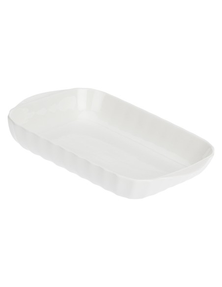 La Porcellana Bianca-Pieve Teglia Rettangolare Cm 32X22 Gb Gift Box