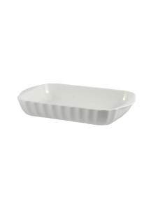 La Porcellana Bianca-Pieve Teglia Rettangolare Cm 32X22 Gb Gift Box