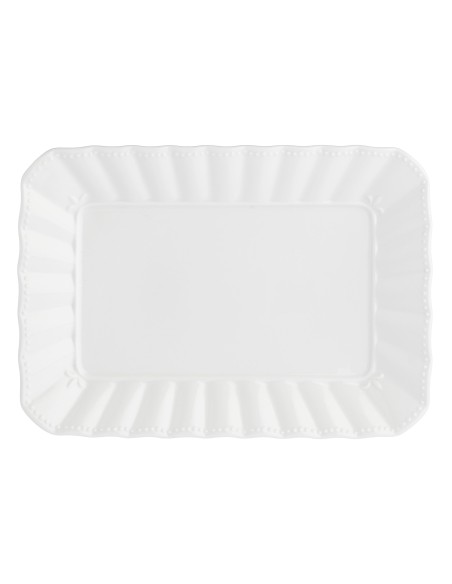 La Porcellana Bianca-Ducale Vass.Rettangolare 20X13 Cm. Gb Gift Box