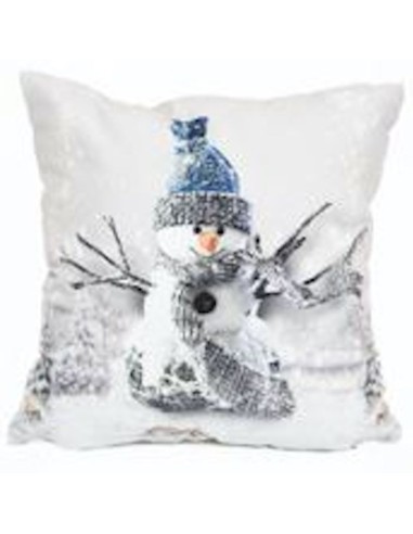 Daunex - Serie Santa Claus Cuscino con Luci A  Led 40x40