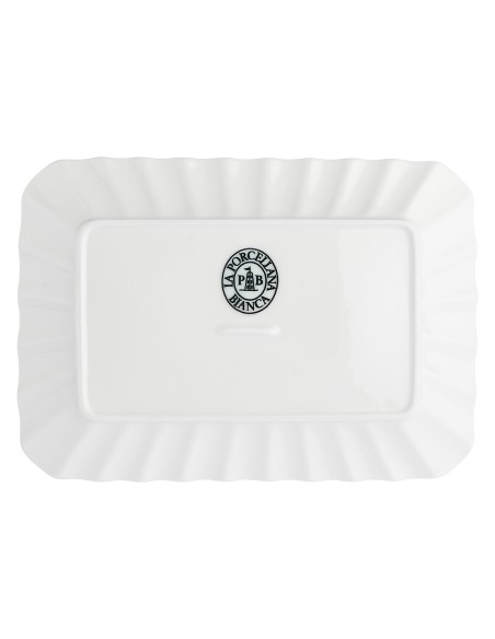 La Porcellana Bianca-Ducale Vass.Rettangolare 20X13 Cm. Gb Gift Box