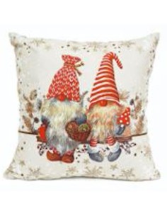Daunex - Serie Santa Claus Cuscino con Luci A  Led 40x40 2