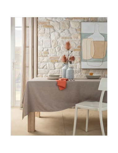 L'Oca Nera - Zenzero - Tovaglia Antimacchia cm 155 x 230 · 8 posti
