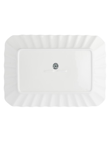 La Porcellana Bianca-Ducale Vass.Rettangolare 35X26 Cm. Gb Gift Box