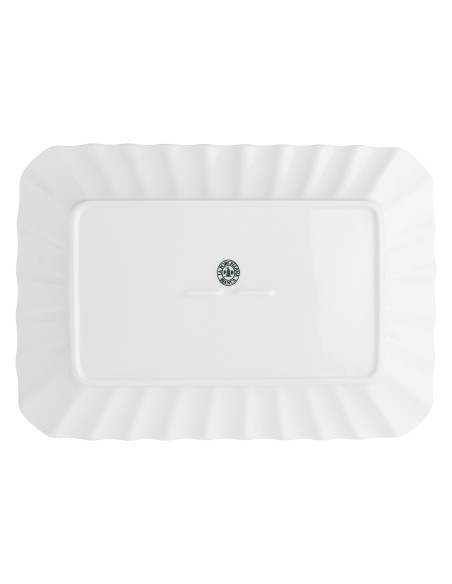 La Porcellana Bianca-Ducale Vass.Rettangolare 35X26 Cm. Gb Gift Box