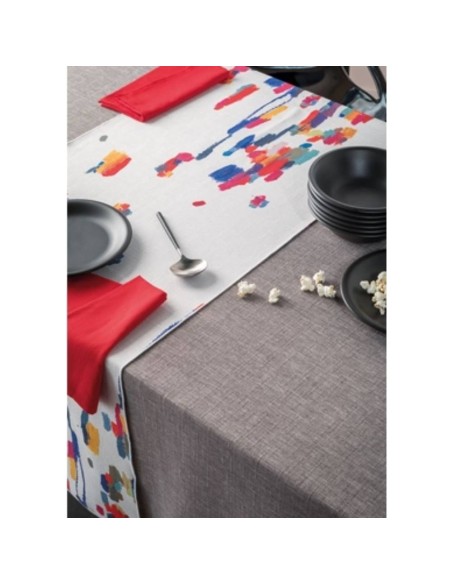 L'Oca Nera - Ginepro - Tovaglia Antimacchia cm 155 x 155 · 4 posti
