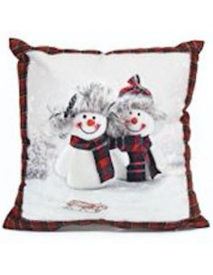 Daunex - Serie Santa Claus Cuscino con Luci A  Led 40x40 2