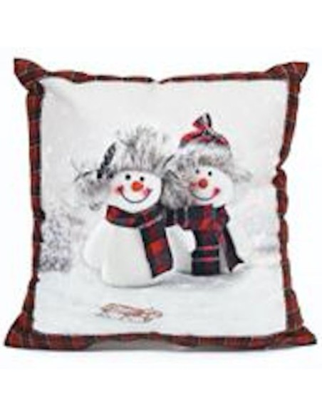 Daunex - Serie Santa Claus Cuscino con Luci A  Led 40x40