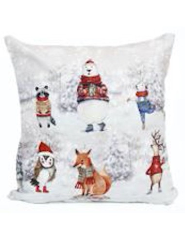 Daunex - Serie Santa Claus Cuscino con Luci A  Led 40x40