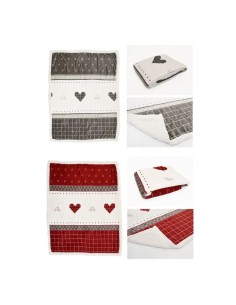 Daunex - Plaid Morbidotto Light Disegno "Verbier'' 130x160 cm