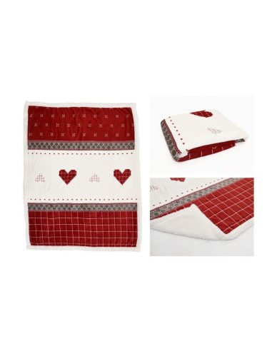Daunex - Plaid Morbidotto Light Disegno "Verbier'' 130x160 cm