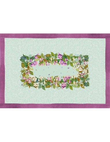 L'Oca Nera - Magnolia - Tovaglia Antimacchia cm 155 x 270 · 10 posti