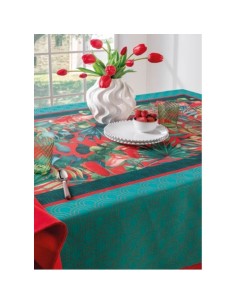 L'Oca Nera - Tropical Chic - Tovaglia Antimacchia cm 155 x 180 · 6 posti 2