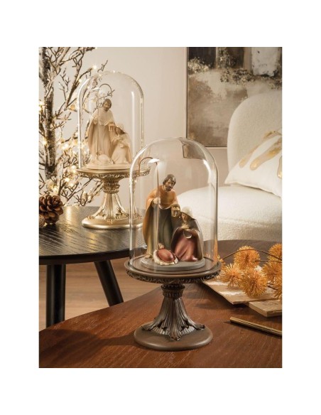 L'Oca Nera - CLOCHE NATIVITA' cm 14x29 h PREZIOSA NOVELLA / MIRRA