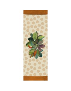 L'Oca Nera - Flora Pois - Runner Antimacchia cm 155 x 50, 2 posti