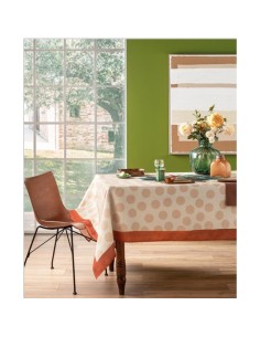 L'Oca Nera - Flora Pois - Tovaglia Antimacchia cm 155 x 320 · 12 posti