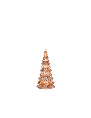L'Oca Nera - ALBERO PICCOLO CON LEDS Ø 10x20,5 h FORESTA DI CRISTALLO